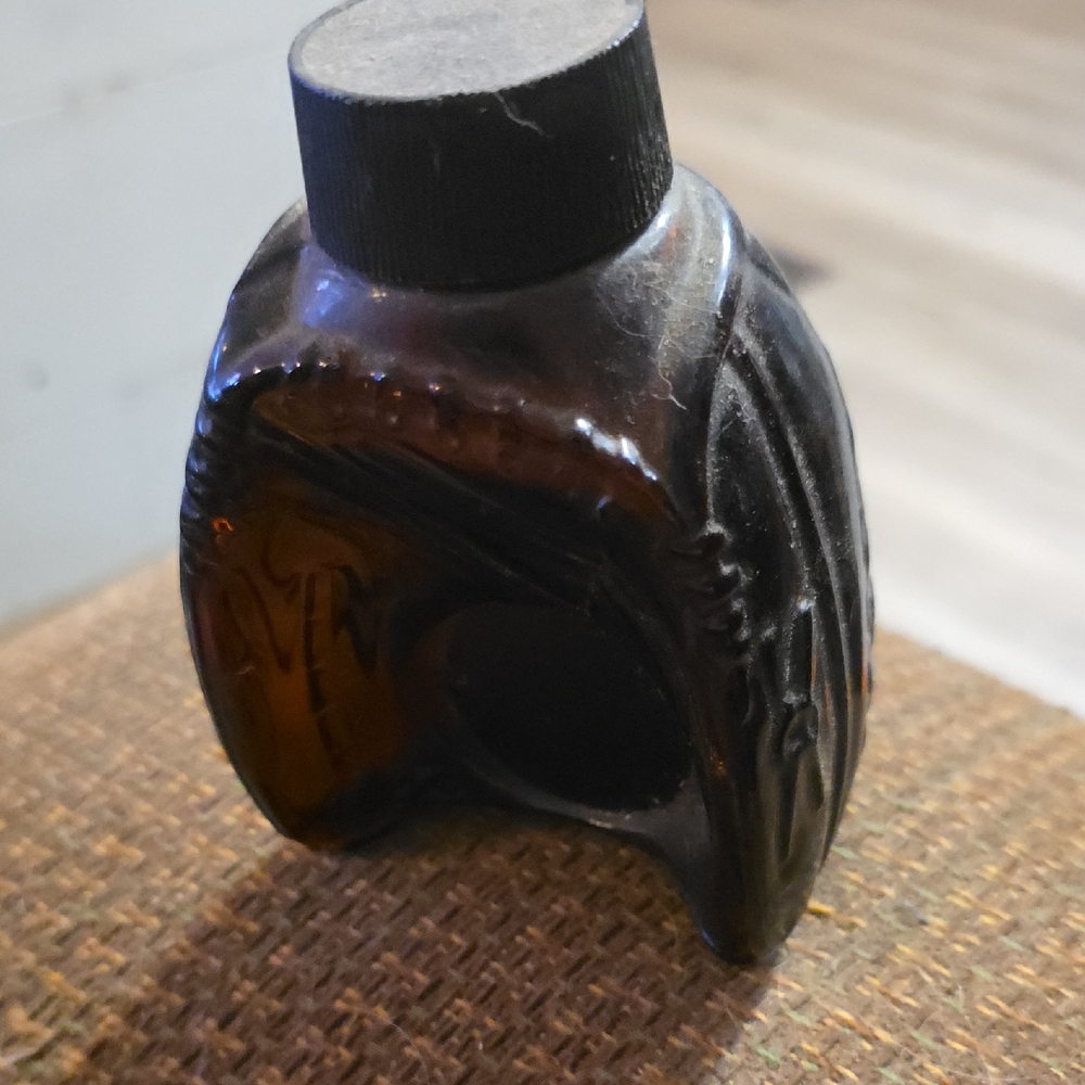 Avon Vintage Brown Glass Bottle